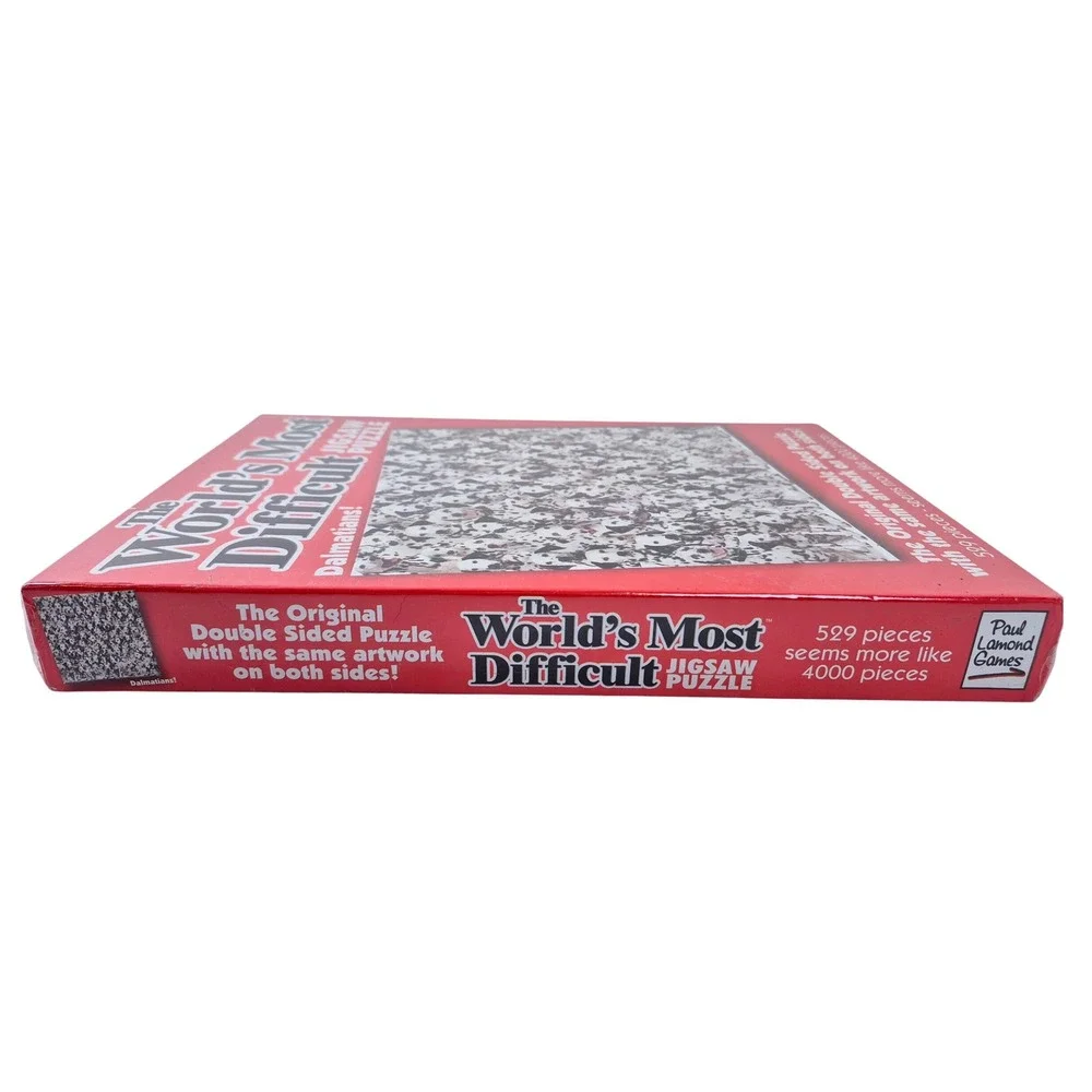 Paul Lamond Games Jigsaw Puzzle Unisex OS‎ Red New Dalmatians Double Sided 529pc